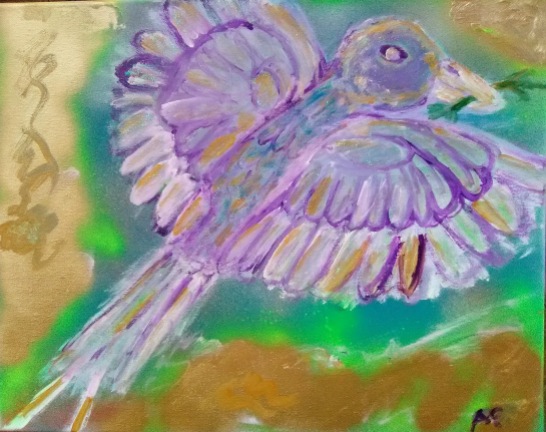 Bird of Peace - 16x20